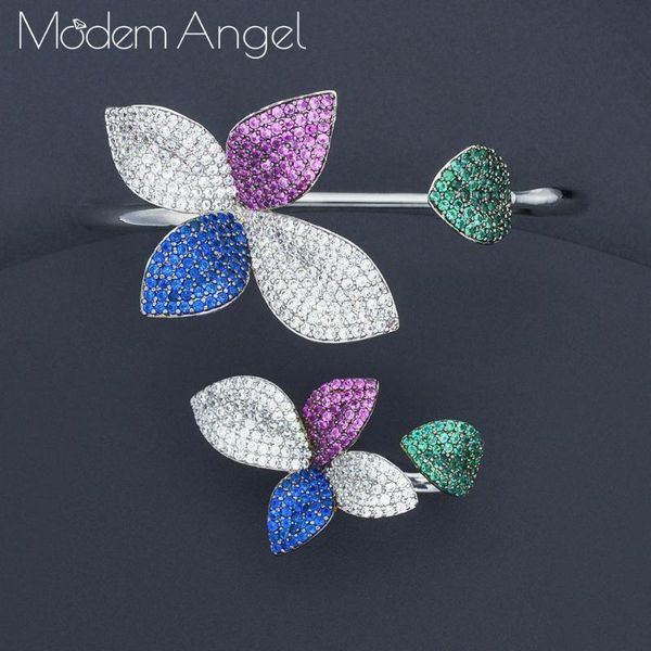 modemangel luxury flower leaf micro cubic zirconia pave dubai silver bridal jewelry sets for women wedding brincos para as mul
modemangel luxury flower leaf micro cubic zirconia pave dubai silver bridal jewelry sets for women wedding brincos para as mul