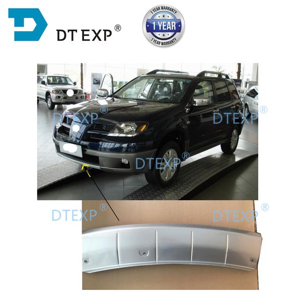 mn126240 front bumper cover for outlander rear bumper cover for airtrek lip guard decoration down parts