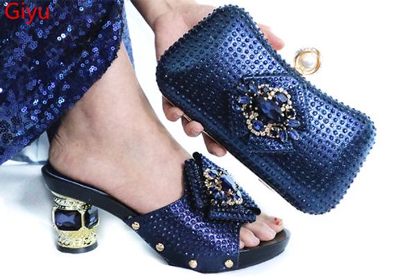 doershow latest italian blue color rhinestone shoes and bags to match set summer style shoes and bag set for party hlp1-33, Black
doershow latest italian blue color rhinestone shoes and bags to match set summer style shoes and bag set for party hlp1-33, Black