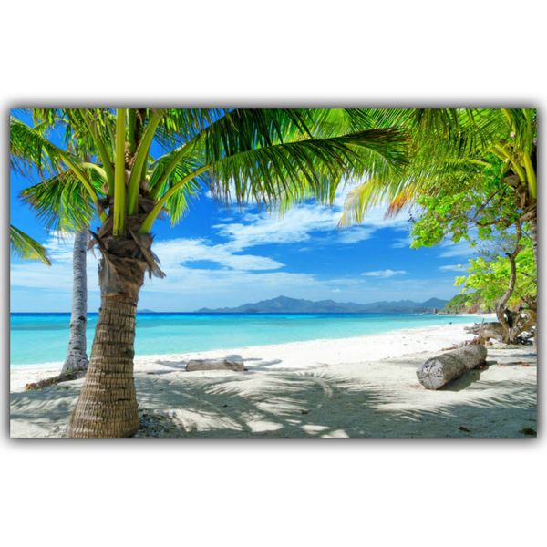 tropical beach seaside landscape poster art silk poster home decoration picture living room wallpaper
tropical beach seaside landscape poster art silk poster home decoration picture living room wallpaper