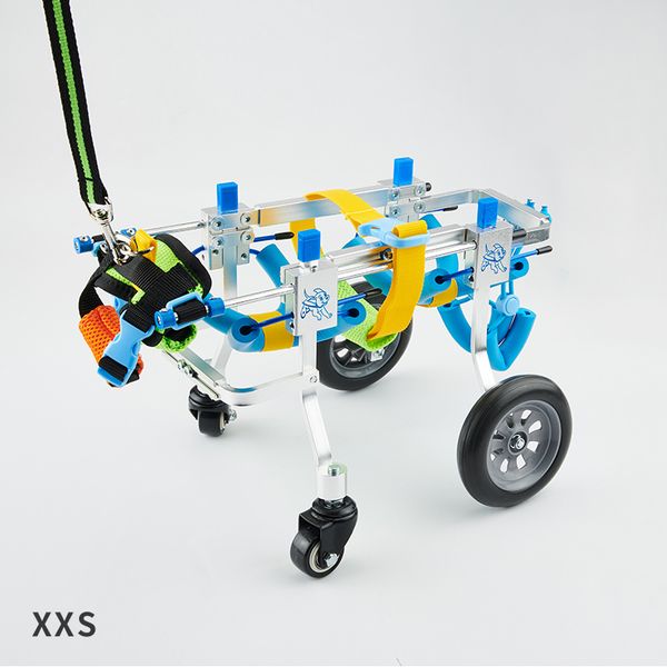 dog wheelchair pet car limbs disabled rehabilitation scooter teddy four-wheeled cart