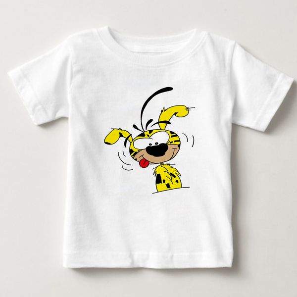children's summer short sleeved white t-shirt mysterious long tail leopard t-shirt sur la piste du marsupilami boy girl, Blue
children's summer short sleeved white t-shirt mysterious long tail leopard t-shirt sur la piste du marsupilami boy girl, Blue