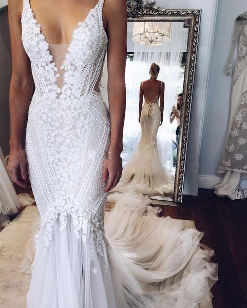 2019 berta simple свадебное платье русалка спагетти свадебные платья vintage vestido de novia роскошное свадебное платье с открытой спиной, White
2019 berta simple свадебное платье русалка спагетти свадебные платья vintage vestido de novia роскошное свадебное платье с открытой спиной, White