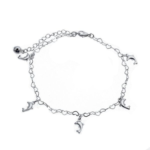 anklets white gold ankle bracelets for women with lovely dolphin pendant, Golden;silver
anklets white gold ankle bracelets for women with lovely dolphin pendant, Golden;silver