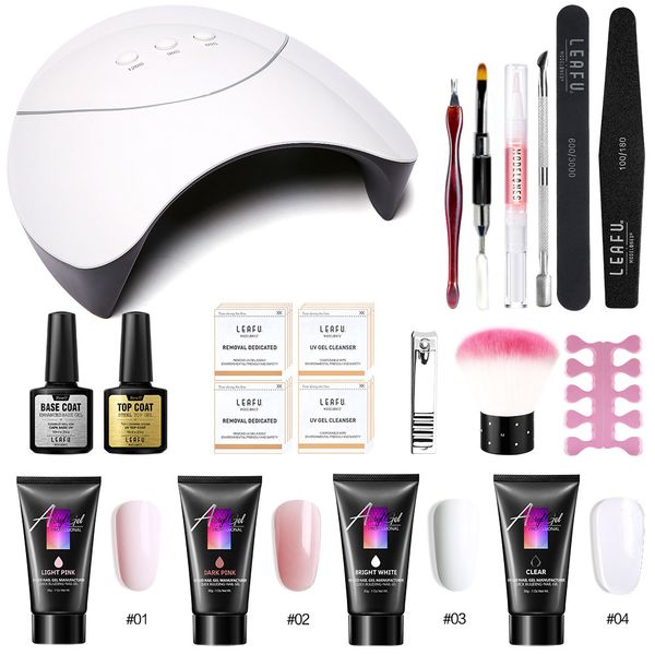 modelones 18pcs/lot extension builder led nail gel polish led lamp nail art set 36w smart sensor uv lamp extend gel
modelones 18pcs/lot extension builder led nail gel polish led lamp nail art set 36w smart sensor uv lamp extend gel