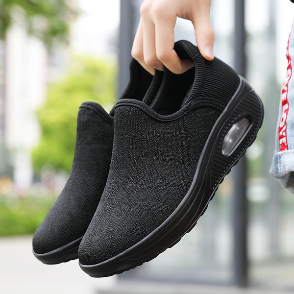 2020 fashion shoes women mesh flat shoes sneakers platform women loafers breathable air mesh swing wedges shoe breathable, Black
2020 fashion shoes women mesh flat shoes sneakers platform women loafers breathable air mesh swing wedges shoe breathable, Black