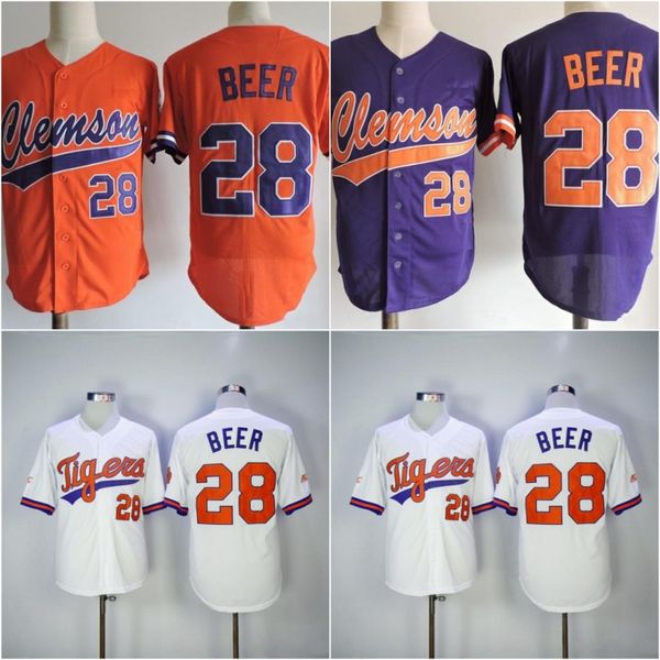2017 ncaa clemson tigers baseball jersey 28 seth beer college jerseys cool base jersey grey white stitched seth beer shirts, Black
2017 ncaa clemson tigers baseball jersey 28 seth beer college jerseys cool base jersey grey white stitched seth beer shirts, Black