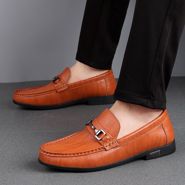 2020 new mens shoes summer new mens casual shoes korean-style british leather shoes fashion bean, Black
2020 new mens shoes summer new mens casual shoes korean-style british leather shoes fashion bean, Black