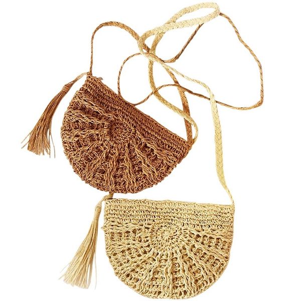 женщины соломенная crossbody кошелек пляжа ручной работы сплетенный мешок плеча с кистями сумка, half round-хаки + беж (2 сумки
женщины соломенная crossbody кошелек пляжа ручной работы сплетенный мешок плеча с кистями сумка, half round-хаки + беж (2 сумки