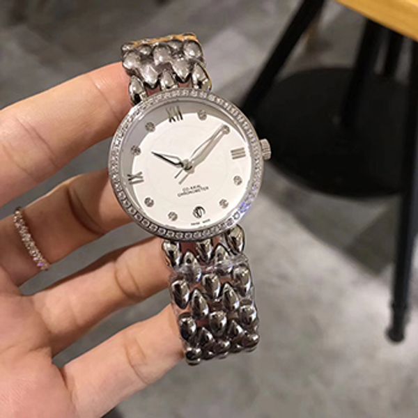 imported strap 32mm and stainless boutique female watch noble temperament movement 316 fashion steel case / diameter elegant quartz qxkkh, Slivery;brown
imported strap 32mm and stainless boutique female watch noble temperament movement 316 fashion steel case / diameter elegant quartz qxkkh, Slivery;brown