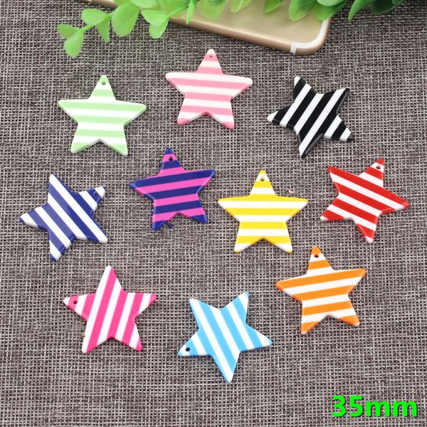 mini order 10pcs colorful stripe style resin kawaii star charms pendant fit girl earring necklace bracelet phone chain diy 35mm, Bronze;silver
mini order 10pcs colorful stripe style resin kawaii star charms pendant fit girl earring necklace bracelet phone chain diy 35mm, Bronze;silver