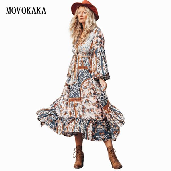 2020 spring summer boho dress vintage long dress women vestido chiffon plus size dresses elegant party dress long sleeve dresses, Black;gray
2020 spring summer boho dress vintage long dress women vestido chiffon plus size dresses elegant party dress long sleeve dresses, Black;gray