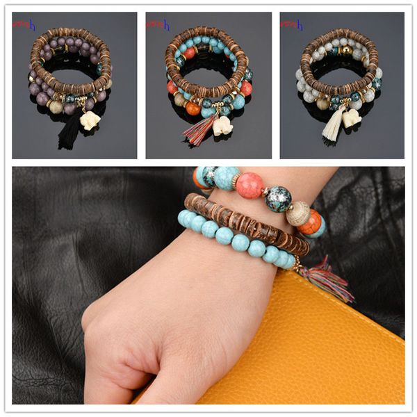 awevsh wood bead bracelets for women vintage bracelet female jewelry tassel natural stone charms wristband gift wrap bracelets, Golden;silver
awevsh wood bead bracelets for women vintage bracelet female jewelry tassel natural stone charms wristband gift wrap bracelets, Golden;silver