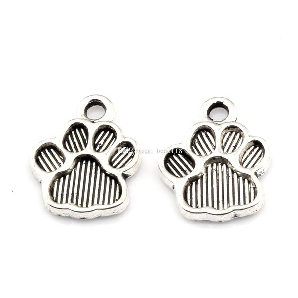 paw print alloy charm pendants 200pcs/lot antique silver fashion jewelry diy fit bracelets necklace 12*15mm, Bronze;silver
paw print alloy charm pendants 200pcs/lot antique silver fashion jewelry diy fit bracelets necklace 12*15mm, Bronze;silver