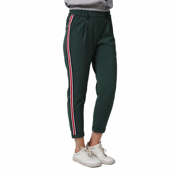 casual pants women trousers women elegant side stripe pants green straight black ladies autumn casual fashion trousers mujer kz1162, Black;white
casual pants women trousers women elegant side stripe pants green straight black ladies autumn casual fashion trousers mujer kz1162, Black;white