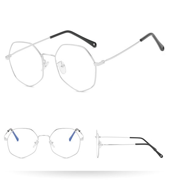 2019 new man woman retro large irragular glasses transparent metal eyeglass frame optical spectacles eyeglasses frames 7 colors, Black
2019 new man woman retro large irragular glasses transparent metal eyeglass frame optical spectacles eyeglasses frames 7 colors, Black