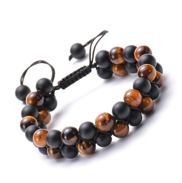 tiger eye stone frosted double row bracelet natural stone woven adjustable double layer bracelet oil diffuser bead braided bracelets, Golden;silver
tiger eye stone frosted double row bracelet natural stone woven adjustable double layer bracelet oil diffuser bead braided bracelets, Golden;silver