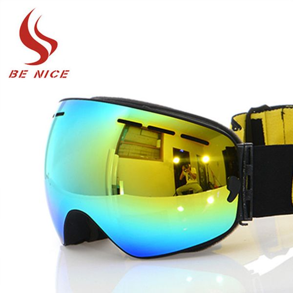 genuine brand snowboard ski goggles 2 double layer large spectacal anti fog men women motocross skiing big vision goggles
genuine brand snowboard ski goggles 2 double layer large spectacal anti fog men women motocross skiing big vision goggles