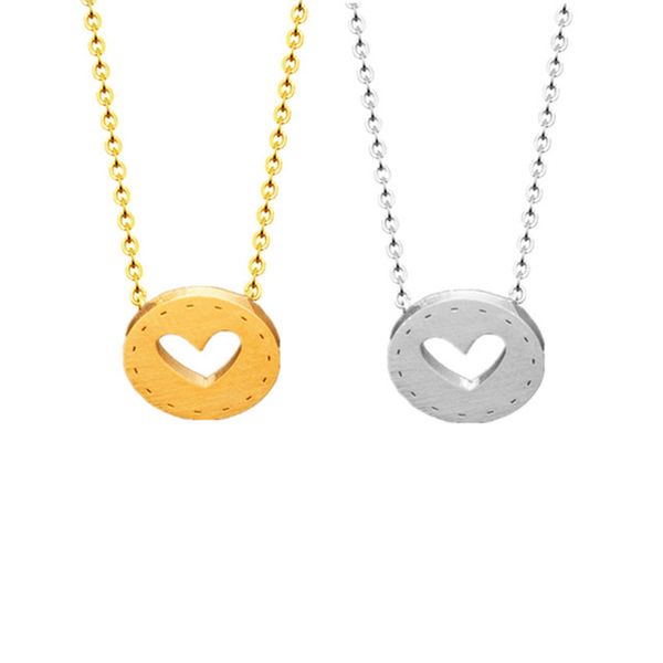 10pcs/lot round heart necklace pendant collier femme stainless steel chain love necklace for women bridesmaid couple jewelry, Silver
10pcs/lot round heart necklace pendant collier femme stainless steel chain love necklace for women bridesmaid couple jewelry, Silver
