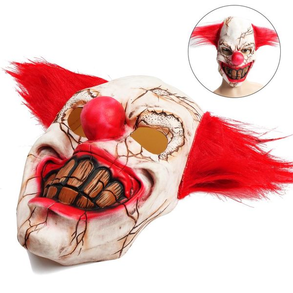halloween latex clown mask scary rotten face clown halloween costume party props masks cosplay, Silver
halloween latex clown mask scary rotten face clown halloween costume party props masks cosplay, Silver