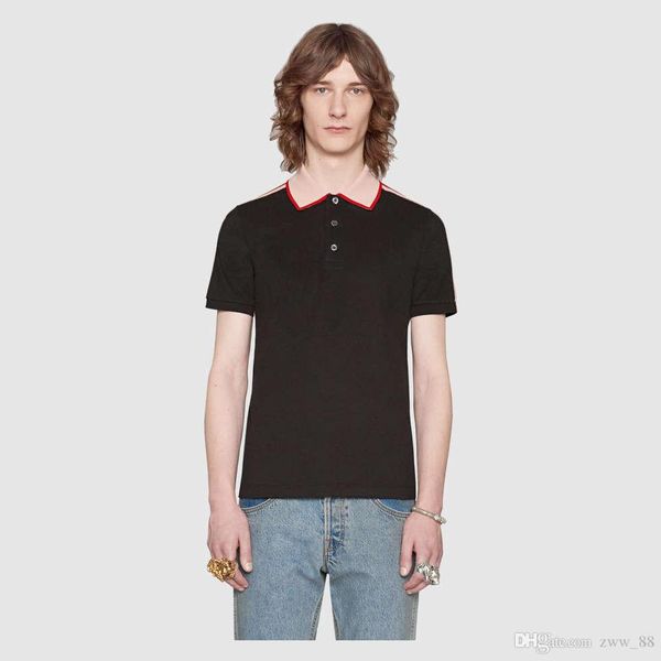 2018 new men's brand polo t-shirt stripe print collar fashion t shirt long-sleeved t shirt men polo, White;black
2018 new men's brand polo t-shirt stripe print collar fashion t shirt long-sleeved t shirt men polo, White;black