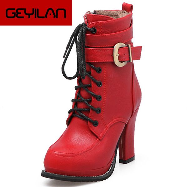 pu autumn winter new arrive women boots black wine red brown ankle boots zipper buckle lace up ladies boots559
pu autumn winter new arrive women boots black wine red brown ankle boots zipper buckle lace up ladies boots559