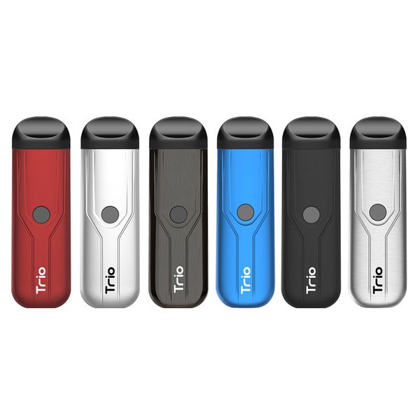 Original Yocan Trio Kit 3 in 1 Vape Pen Kits 500mah Preheat VV Battery Thick Oil Wax Cartridges Pod System e cigarette dhl
Original Yocan Trio Kit 3 in 1 Vape Pen Kits 500mah Preheat VV Battery Thick Oil Wax Cartridges Pod System e cigarette dhl