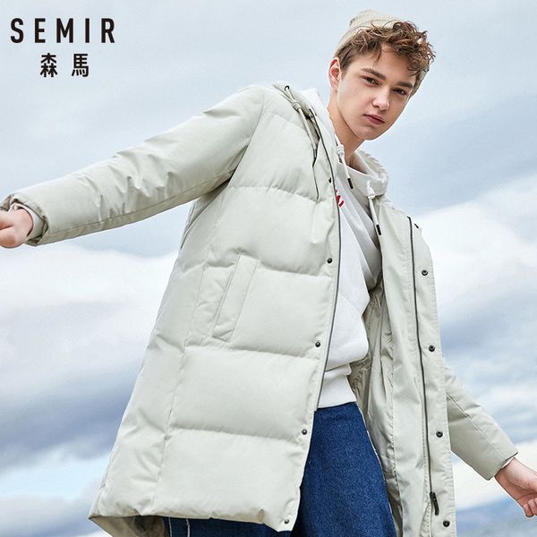 semir 2019 new winter men down jacket 2xl extra long duck down coat thicken warm windproof male outwear, Black
semir 2019 new winter men down jacket 2xl extra long duck down coat thicken warm windproof male outwear, Black