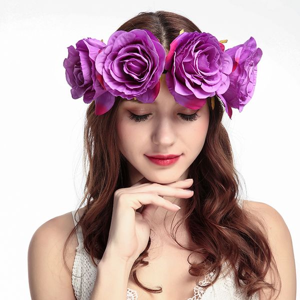 headbands flower crown for women wedding bridal headdress rose floral hairbands girls hair accessories garlands
headbands flower crown for women wedding bridal headdress rose floral hairbands girls hair accessories garlands