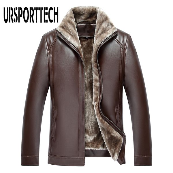 2019 new fashion men's pu leather jacket mens brand clothing thermal outerwear winter fur male fleece leather down jackets coats, Black
2019 new fashion men's pu leather jacket mens brand clothing thermal outerwear winter fur male fleece leather down jackets coats, Black