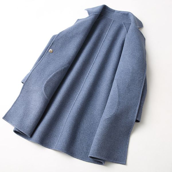 coat wool 80% female autumn winter women's clothing casual spring wool coat women jacket outerwear 37157 wyq1158, Black
coat wool 80% female autumn winter women's clothing casual spring wool coat women jacket outerwear 37157 wyq1158, Black