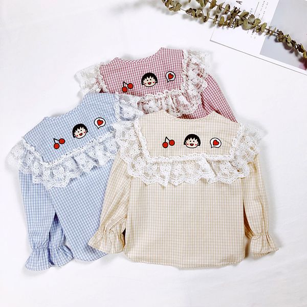 girl blouse white long sleeve shirts girls blouses lace korean baby girl ruffle, White;black
girl blouse white long sleeve shirts girls blouses lace korean baby girl ruffle, White;black