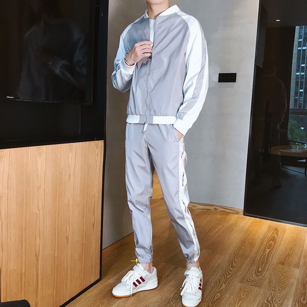 autumn sets men slim cardigan jacket + pants fashion 2 piece set men fashion youth student class clothing 2 piece set, Gray
autumn sets men slim cardigan jacket + pants fashion 2 piece set men fashion youth student class clothing 2 piece set, Gray