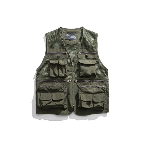 yasuguoji reporter travel vest cargo vest men 2020 spring summer men coat sleeveless jacket casual coat, Black;white
yasuguoji reporter travel vest cargo vest men 2020 spring summer men coat sleeveless jacket casual coat, Black;white