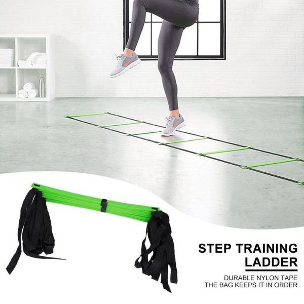 training agility ladders 12 rung selling durable simple multi-function nylon strap soccer speed ladder sport equipment
training agility ladders 12 rung selling durable simple multi-function nylon strap soccer speed ladder sport equipment
