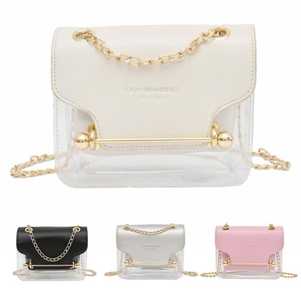 fashion women's portable cosmetic handbag jelly crossbody bag transparent pu composite waterproof shoulder square messenger bag
fashion women's portable cosmetic handbag jelly crossbody bag transparent pu composite waterproof shoulder square messenger bag