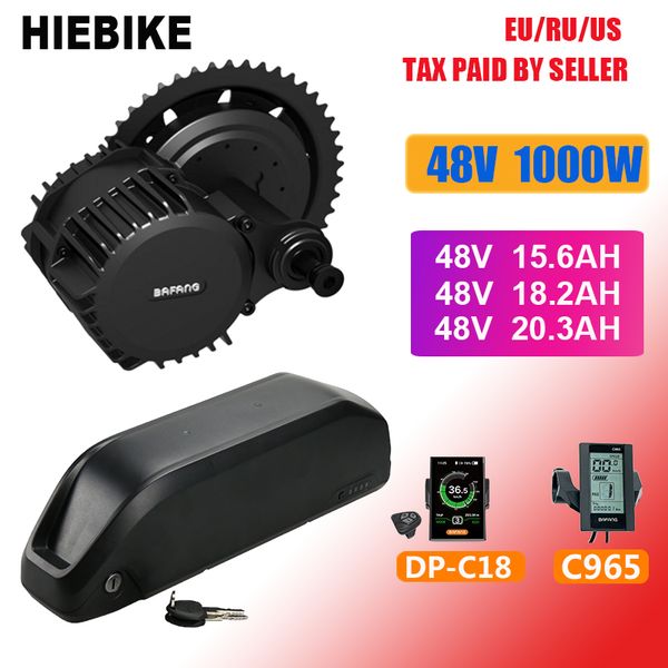 Bafang motor 1000w 48v bb hd 48v 15 6 18 2 20 3ah lithium battery ebike conver ion kit powerful engine et for electric bicycle
Bafang motor 1000w 48v bb hd 48v 15 6 18 2 20 3ah lithium battery ebike conver ion kit powerful engine et for electric bicycle