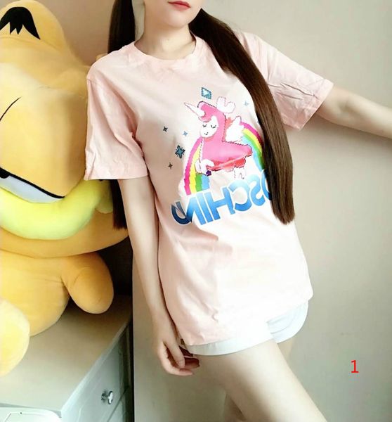 women designer t shirts gg brand tees colorful letters printed short sleeves patterns style luxury girl nnicorn t shirts lr200413/1, White
women designer t shirts gg brand tees colorful letters printed short sleeves patterns style luxury girl nnicorn t shirts lr200413/1, White