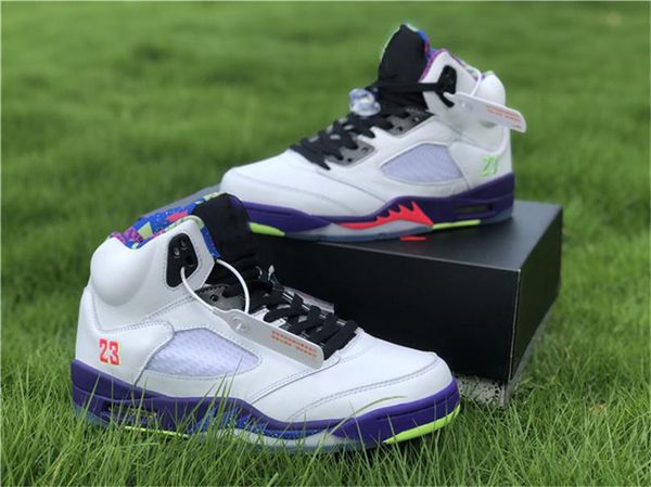 est 2019 air 5 alternate bel-air mens basketball shoes white purple mandarin duckmen db3335-1001 authentic sneakers size 7-13
est 2019 air 5 alternate bel-air mens basketball shoes white purple mandarin duckmen db3335-1001 authentic sneakers size 7-13