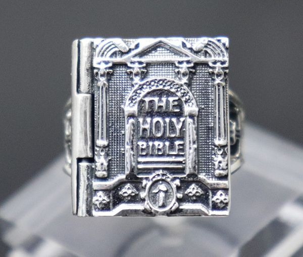 imported s925 thai silver bible ring retro cross religious ring men forefinger atmospheric christ, Golden;silver
imported s925 thai silver bible ring retro cross religious ring men forefinger atmospheric christ, Golden;silver
