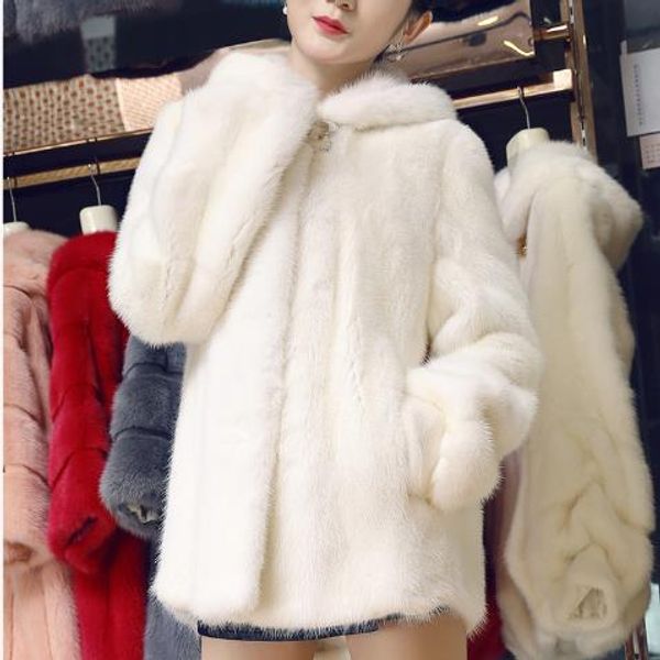 2019 winter women's faux fur jacket artificial fur vetement manteau femme hiver furry coat plus size warm fake outwear z96, Black
2019 winter women's faux fur jacket artificial fur vetement manteau femme hiver furry coat plus size warm fake outwear z96, Black