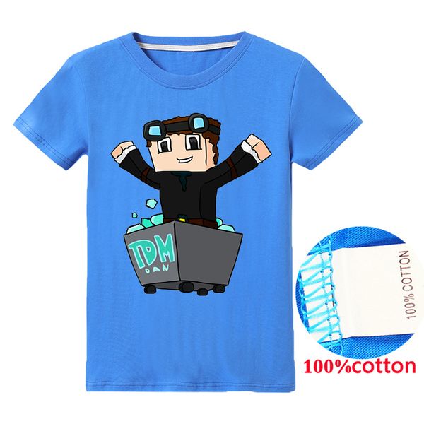 summer children dan tdm stampy t-shirts for girls short-sleeve baby boys tee shirts striped teenager outerwear baby shirts, Blue
summer children dan tdm stampy t-shirts for girls short-sleeve baby boys tee shirts striped teenager outerwear baby shirts, Blue