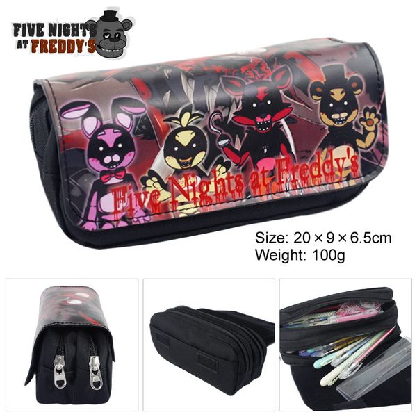 ivyye 1pcs nights at freddys anime cosmetics bags pu zipper school pencil case storage pen bag large pouch stationery gift new
ivyye 1pcs nights at freddys anime cosmetics bags pu zipper school pencil case storage pen bag large pouch stationery gift new