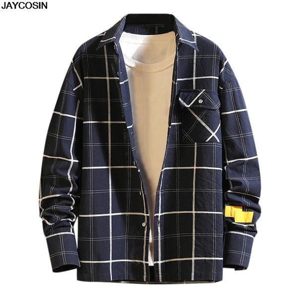 klv men's coat winter 2019 retro plaid jacket long sleeve men wool coat plus size streetwear overcoat jaqueta masculino 9911, Black;brown
klv men's coat winter 2019 retro plaid jacket long sleeve men wool coat plus size streetwear overcoat jaqueta masculino 9911, Black;brown