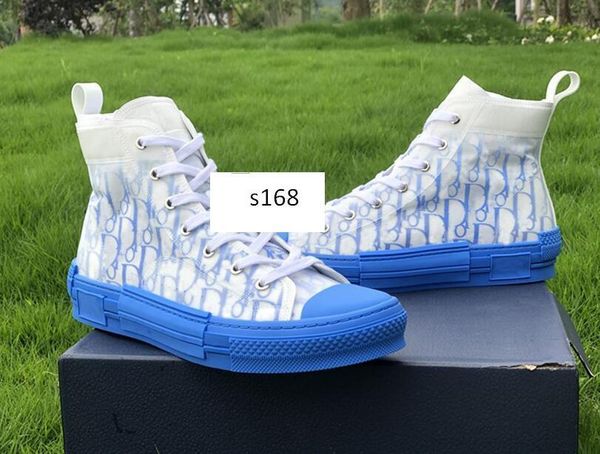 original box b23 high-sneakers oblique mens fashion casual shoes transparent letters men women high help canvas shoes us 5-11, Black
original box b23 high-sneakers oblique mens fashion casual shoes transparent letters men women high help canvas shoes us 5-11, Black