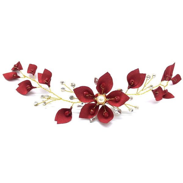 red flower handmade hair pins jewelry pearl beaded bridal hairpins tiaras headpiece women wedding hair accessories, Golden;white
red flower handmade hair pins jewelry pearl beaded bridal hairpins tiaras headpiece women wedding hair accessories, Golden;white