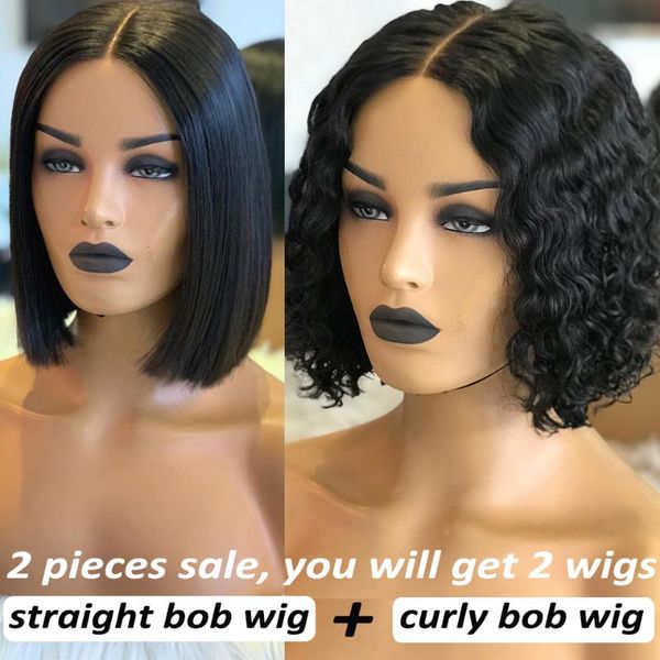 2 pieces bob lace front wigs for women 150% density brazilian remy curly human hair wig ombre brown lace front human hair wigs, Black;brown
2 pieces bob lace front wigs for women 150% density brazilian remy curly human hair wig ombre brown lace front human hair wigs, Black;brown