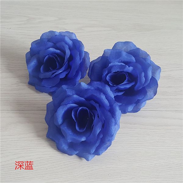 10pcs large 10cm royal blue artificial silk roses flower head for wedding decoration diy rose bear deep blue fake flowers flores
10pcs large 10cm royal blue artificial silk roses flower head for wedding decoration diy rose bear deep blue fake flowers flores