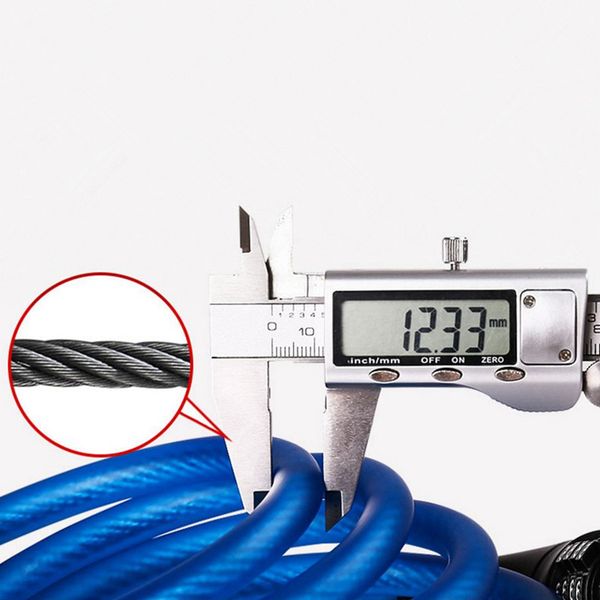 1.5m led light anti theft bike lock steel wire safe bicycle cable lock mtb mountain road bicycle
1.5m led light anti theft bike lock steel wire safe bicycle cable lock mtb mountain road bicycle