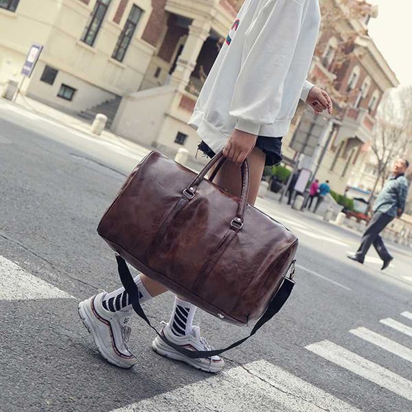 duffel bags fashion casual men sports fitness handbag large-capacity outdoor short-distance travel bag women soft pu leather
duffel bags fashion casual men sports fitness handbag large-capacity outdoor short-distance travel bag women soft pu leather